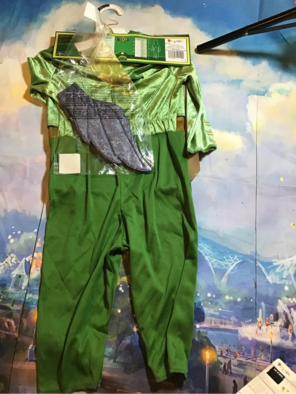 Wicked flying monkey toddler costume s/p 2t-NEW